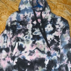 TYE-DYE Cropped Sweatshirt